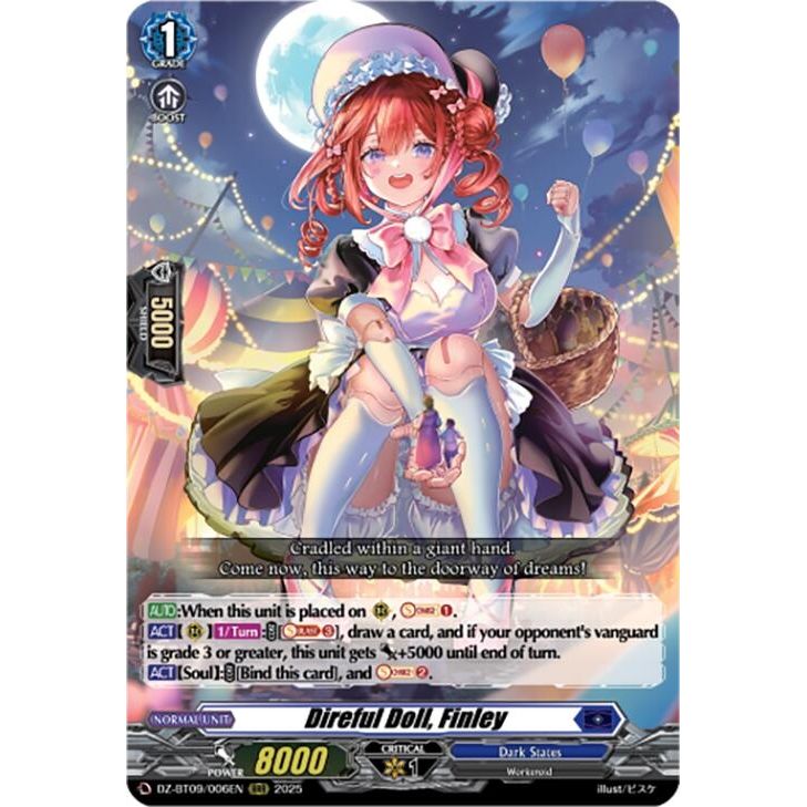 Image for Direful Doll, Finley (DZ-BT09/006EN) (DZ-BT09) - Cardfight Vanguard