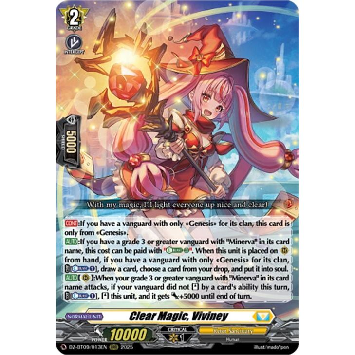 Image for Clear Magic, Viviney (DZ-BT09/013EN) (DZ-BT09) - Cardfight Vanguard