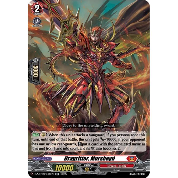 Image for Dragritter, Morsheyd (DZ-BT09/019EN) (DZ-BT09) - Cardfight Vanguard