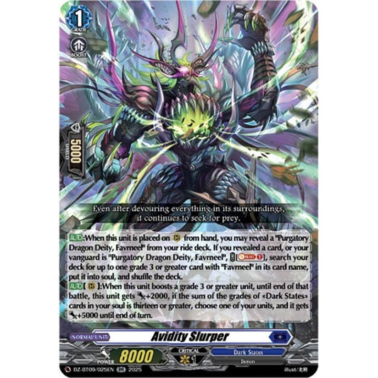 Image for Avidity Slurper (DZ-BT09/025EN) (DZ-BT09) - Cardfight Vanguard