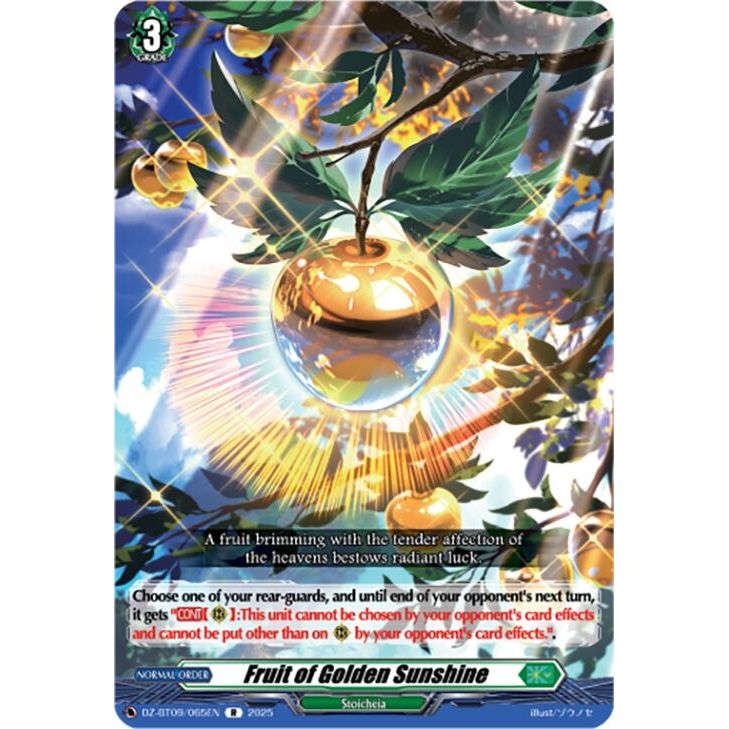 Image for Fruit of Golden Sunshine (DZ-BT09/065EN) (DZ-BT09) - Cardfight Vanguard