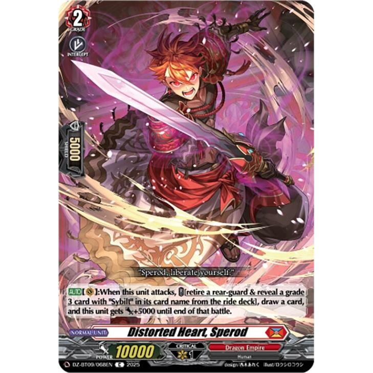 Image for Distorted Heart, Sperod (DZ-BT09/068EN) (DZ-BT09) - Cardfight Vanguard