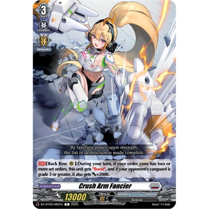 Image for Crush Arm Fancier (DZ-BT09/082EN) (DZ-BT09) - Cardfight Vanguard