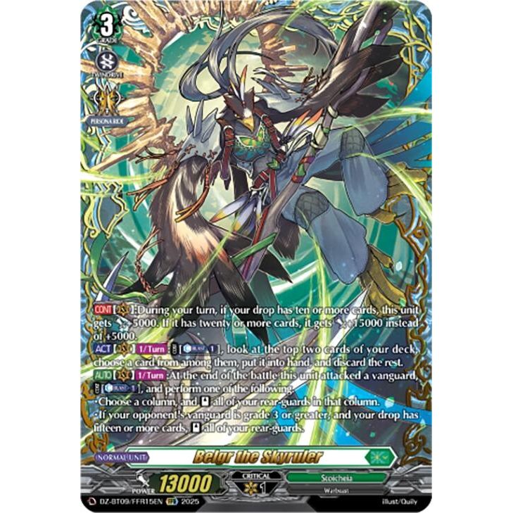 Image for Belgr the Skyruler (FFR) (DZ-BT09/FFR15EN) (DZ-BT09) - Cardfight Vanguard