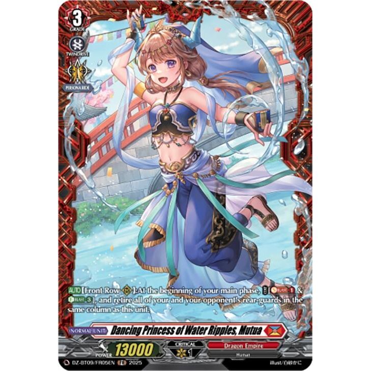 Image for Dancing Princess of Water Ripples, Mutua (FR) (DZ-BT09/FR05EN) (DZ-BT09) - Cardfight Vanguard
