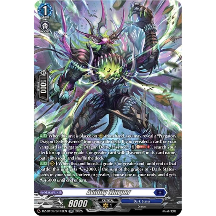 Image for Avidity Slurper (SR) (DZ-BT09/SR13EN) (DZ-BT09) - Cardfight Vanguard