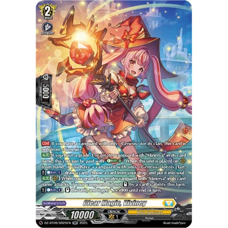 Image for Clear Magic, Viviney (SR) (DZ-BT09/SR25EN) (DZ-BT09) - Cardfight Vanguard