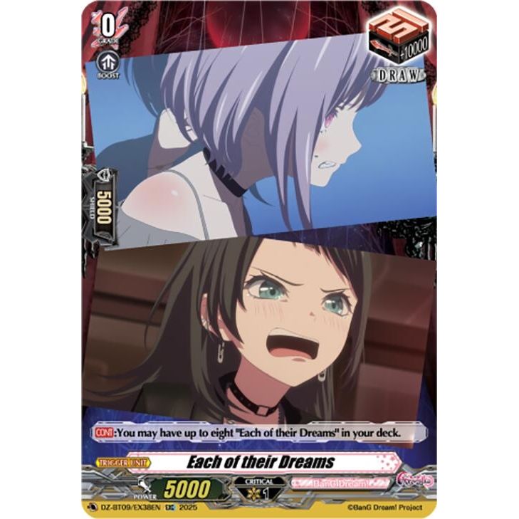 Image for Each of their Dreams (EXC) (DZ-BT09/EX38EN) (DZ-BT09/EX38EN) (DZ-BT09) - Cardfight Vanguard