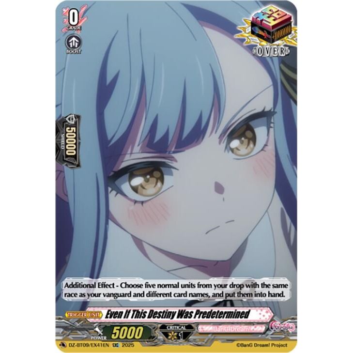 Image for Even If This Destiny Was Predetermined (EXC) (DZ-BT09/EX41EN) (DZ-BT09) - Cardfight Vanguard