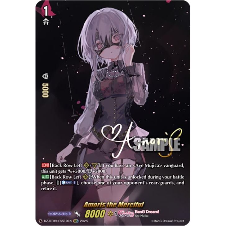 Image for Amoris the Merciful (EXS) (DZ-BT09/EXS10EN) (DZ-BT09) - Cardfight Vanguard