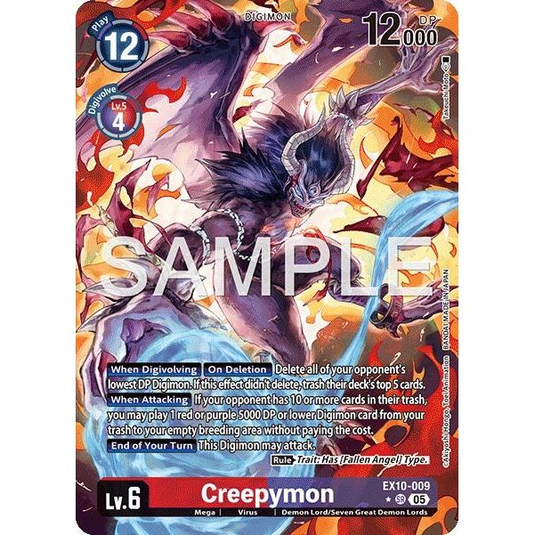 Image for Creepymon (Alternate Art) (EX10-009 SR) (EX10) - Digimon Card Game