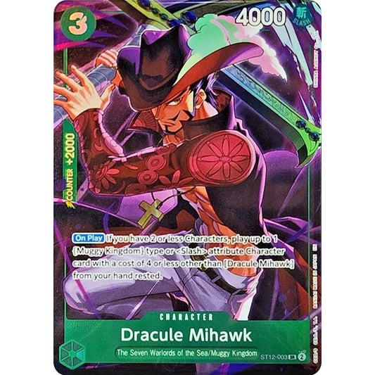 Dracule Mihawk (Illustration Box Vol.4) (ST12-003) (OP-PR)