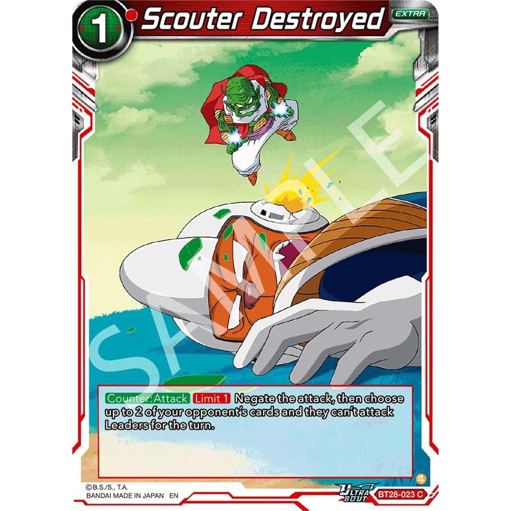 Image for Scouter Destroyed (BT28-023) (BT28) - Dragon Ball Super: Masters