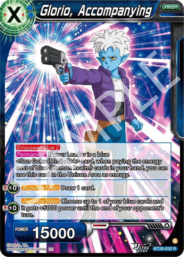 Image for Glorio, Accompanying (BT28-032) (BT28) - Dragon Ball Super: Masters