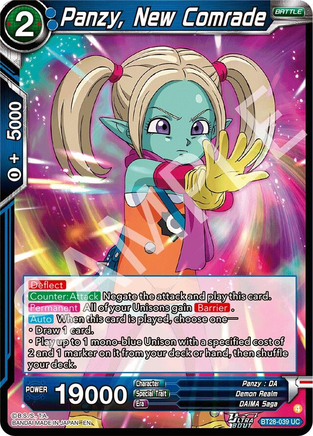 Image for Panzy, New Comrade (BT28-039) (BT28) - Dragon Ball Super: Masters