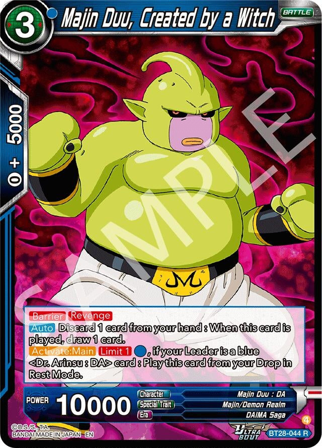 Image for Majin Duu, Created by a Witch (BT28-044) (BT28) - Dragon Ball Super: Masters