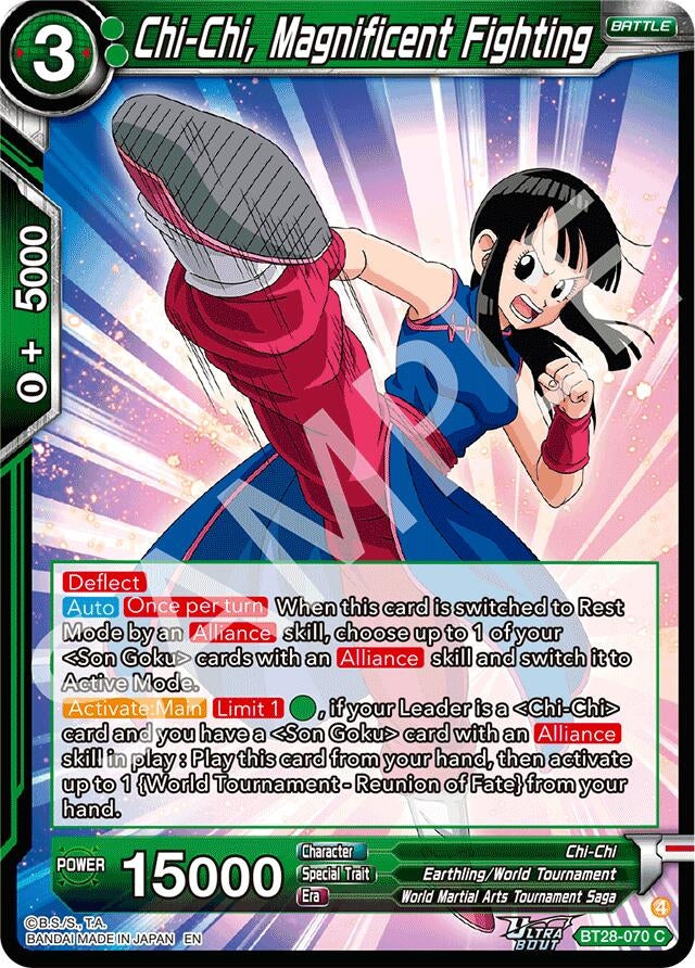 Image for Chi-Chi, Magnificent Fighting (BT28-070) (BT28) - Dragon Ball Super: Masters