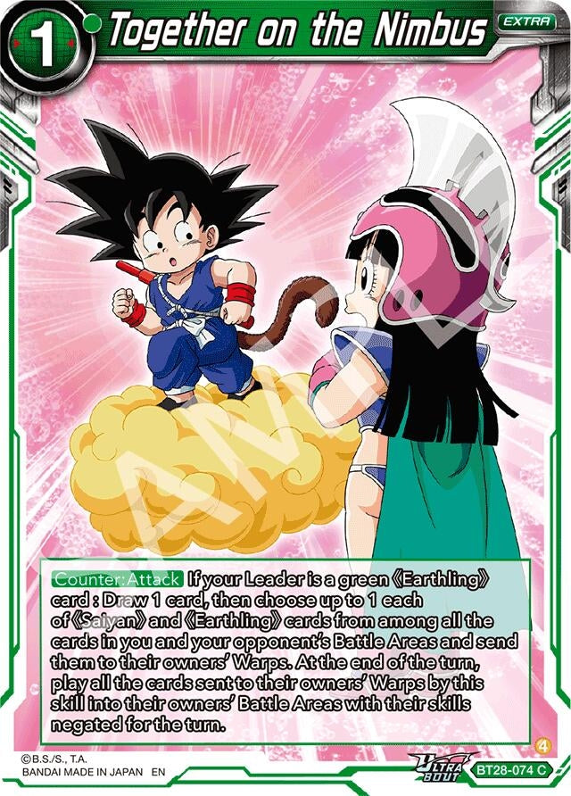 Image for Together on the Nimbus (BT28-074) (BT28) - Dragon Ball Super: Masters