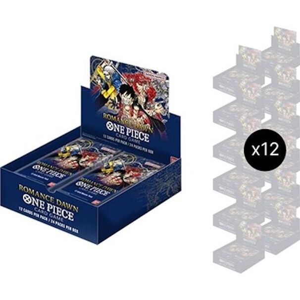 Image for Romance Dawn - Booster Box Case (Wave 1 - Blue) - One Piece Card Game