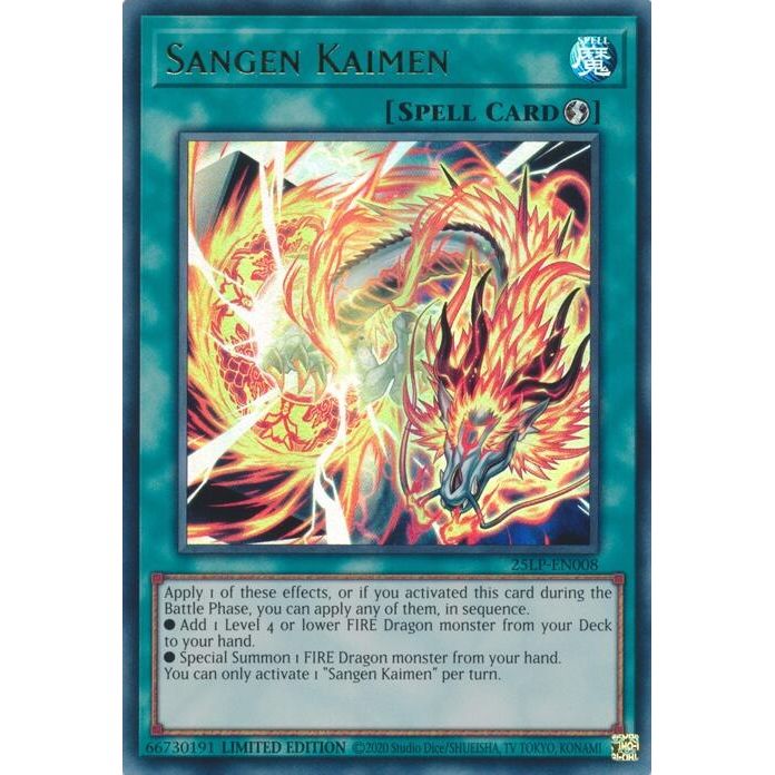 Image for Sangen Kaimen (25LP-EN008) (25LP) - YuGiOh