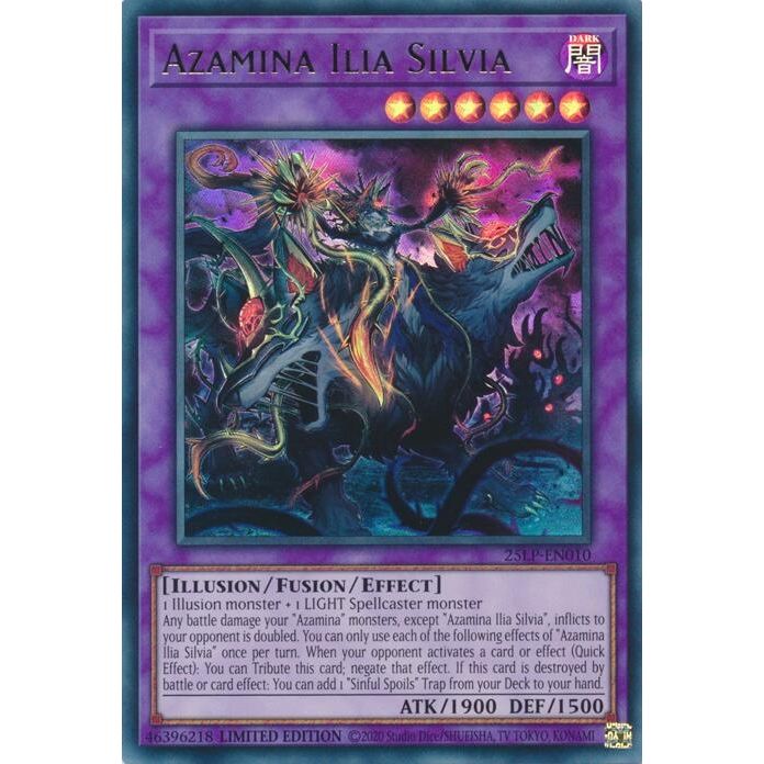 Image for Azamina Ilia Silvia (25LP-EN010) (25LP) - YuGiOh