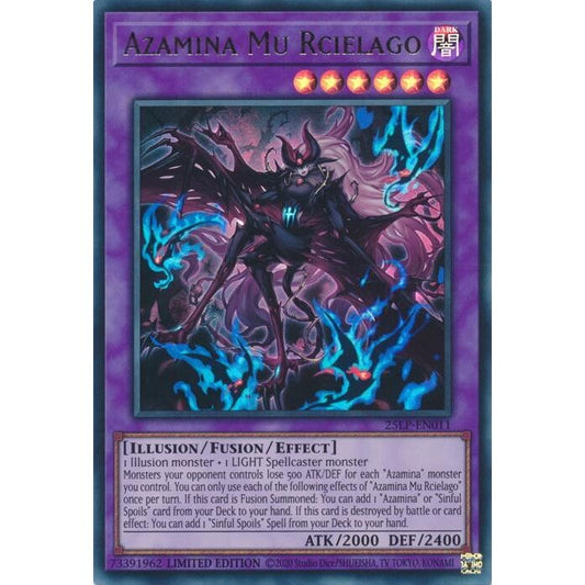 Image for Azamina Mu Rcielago (25LP-EN011) (25LP) - YuGiOh