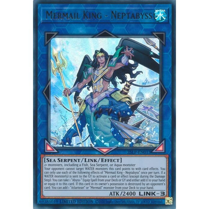 Image for Mermail King - Neptabyss (25LP-EN013) (25LP) - YuGiOh