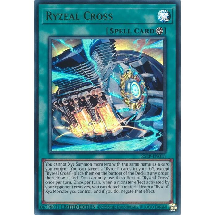 Image for Ryzeal Cross (25LP-EN015) (25LP) - YuGiOh