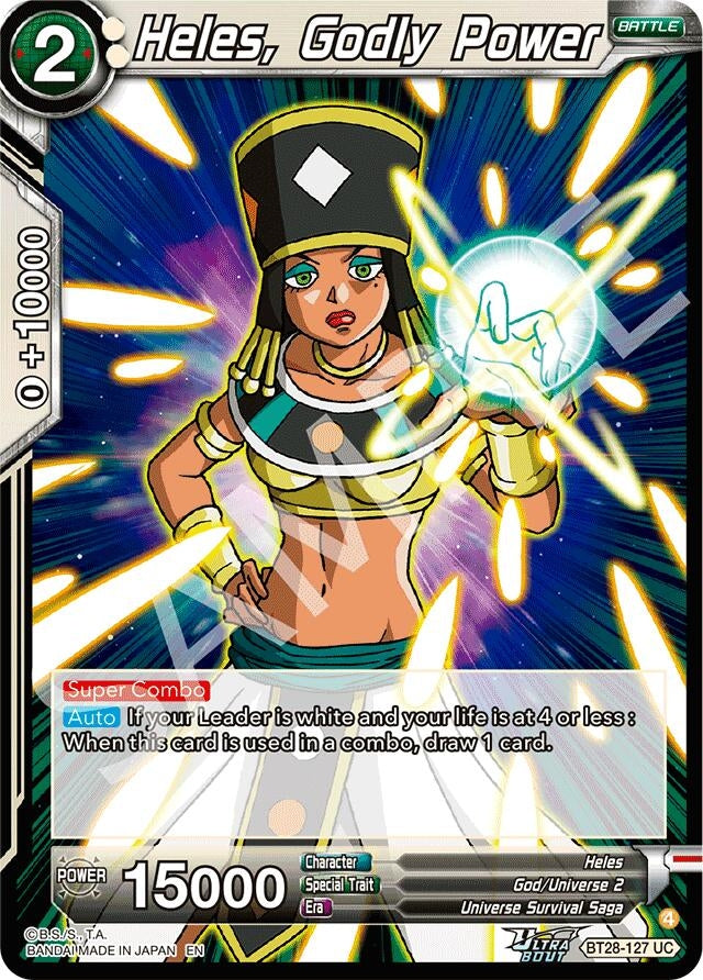 Image for Heles, Godly Power (BT28-127) (BT28) - Dragon Ball Super: Masters