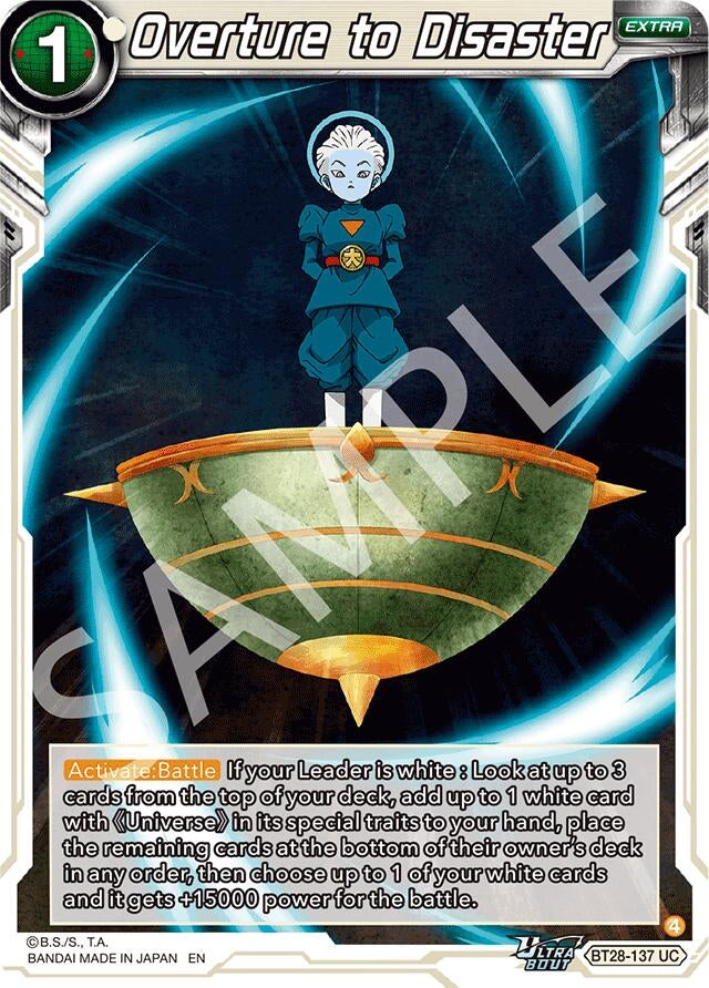 Image for Overture to Disaster (BT28-137) (BT28) - Dragon Ball Super: Masters