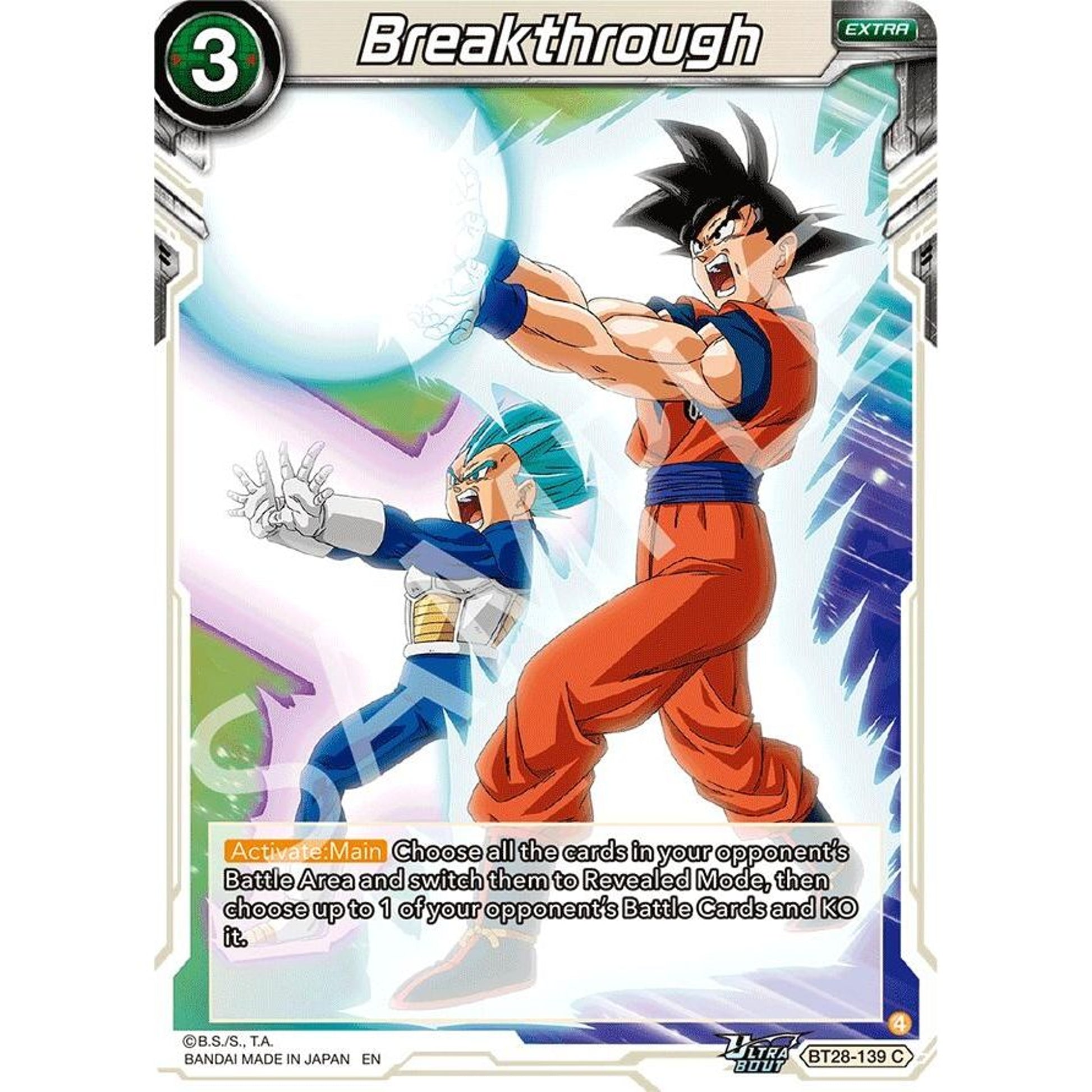 Image for Breakthrough (BT28-139) (BT28) - Dragon Ball Super: Masters