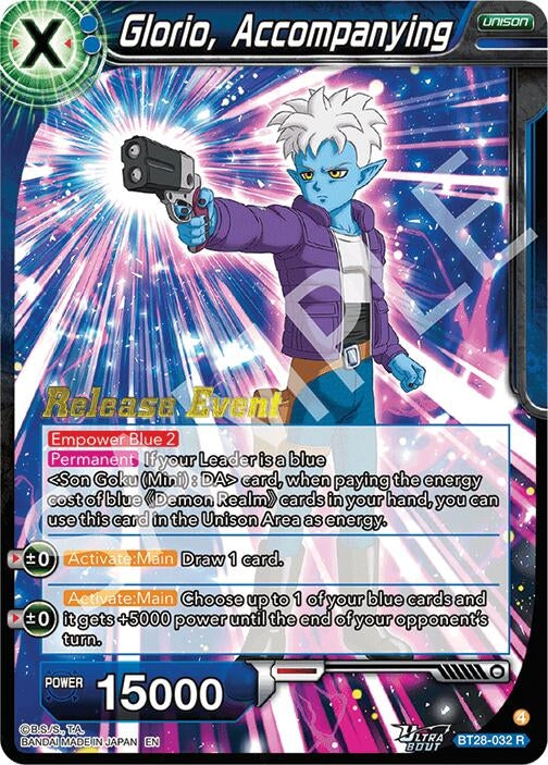 Image for Glorio, Accompanying (BT28-032) (BT28_PR) - Dragon Ball Super: Masters