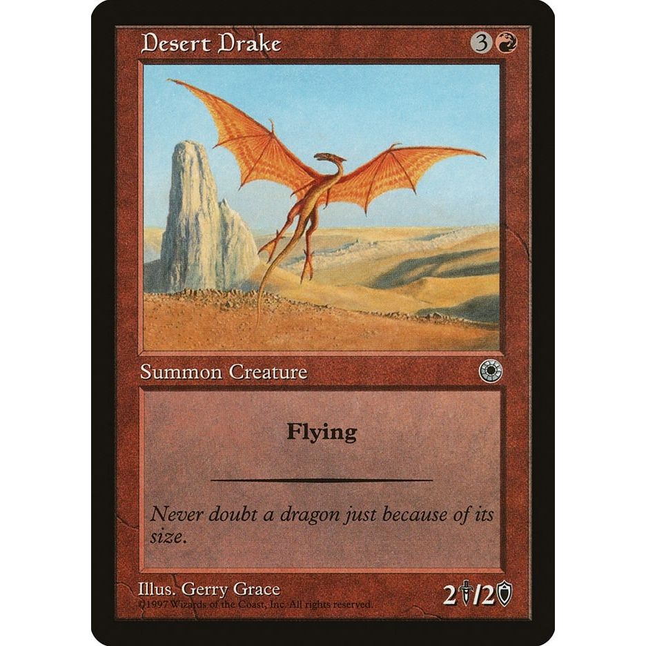 Image for Desert Drake (POR) - Magic: The Gathering