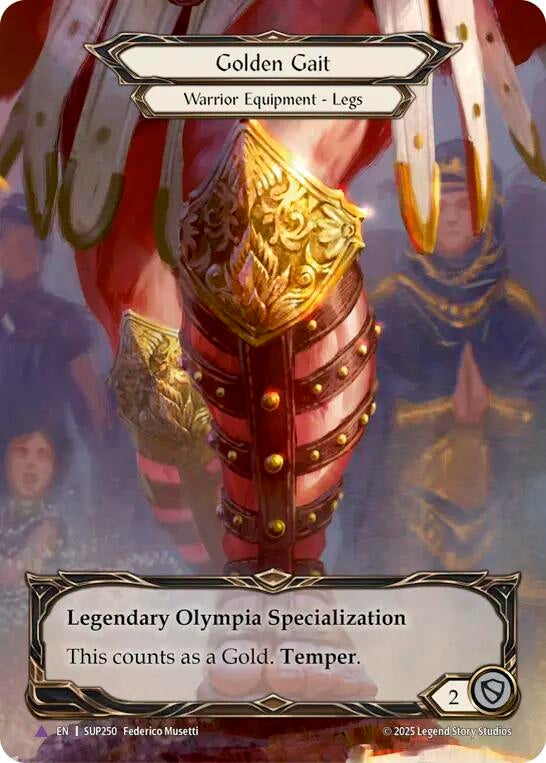 Image for Golden Gait (Marvel) (SUP250) (SUP) - Flesh and Blood TCG