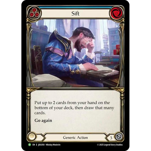 Image for Sift (Blue) - JDG050 (JDG050) (PR) - Flesh and Blood TCG