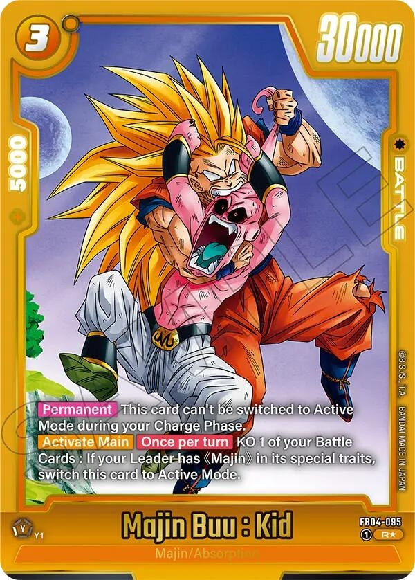 Image for Majin Buu : Kid - FB04-095 (Alternate Art) (FB04-095) (FB04_AR) - Dragon Ball Super: Fusion World