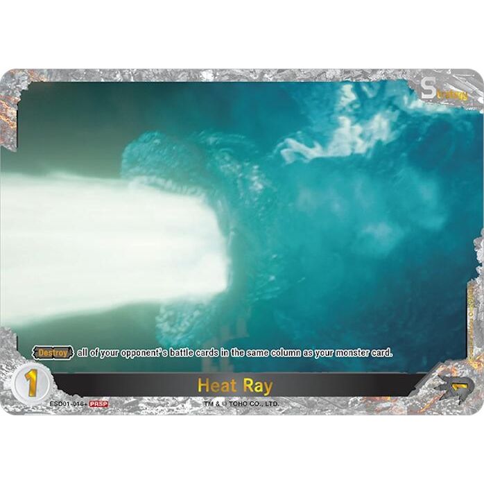 Image for Heat Ray (Promotion Pack Vol.1) (ESD01-016+) (PR) - Godzilla Card Game
