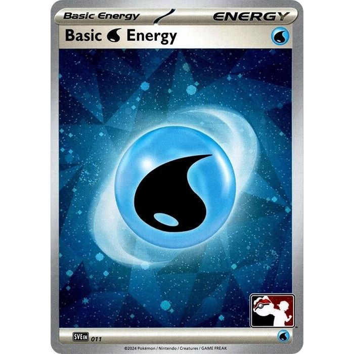 Image for Basic Water Energy - 011 (Cosmos Holo) (011) - Pokemon