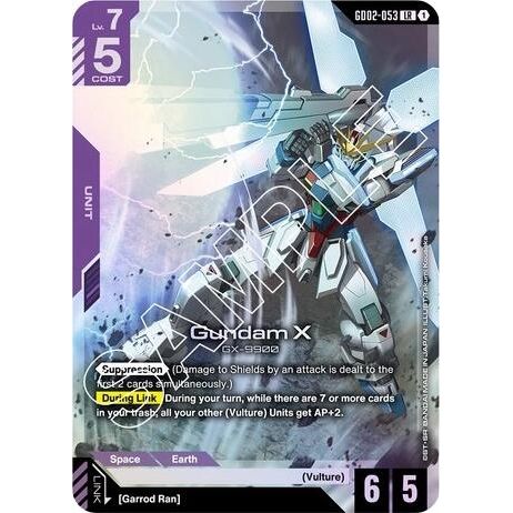 Image for Gundam X (GD02-053) (GD02-053) (GD02) - Gundam Card Game