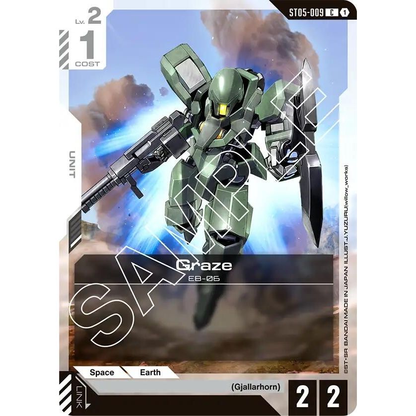 Image for Graze (ST05-009) (ST05) - Gundam Card Game