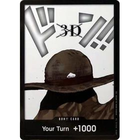 DON!! Card (3D) (Double Pack Set Vol. 8) - One Piece — Legacy of the Master (164)