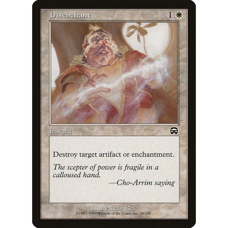 Image for Disenchant (18) (MMQ) - Magic: The Gathering