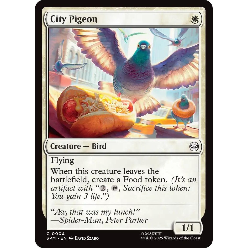 Image for City Pigeon (4) (SPM) - Magic: The Gathering