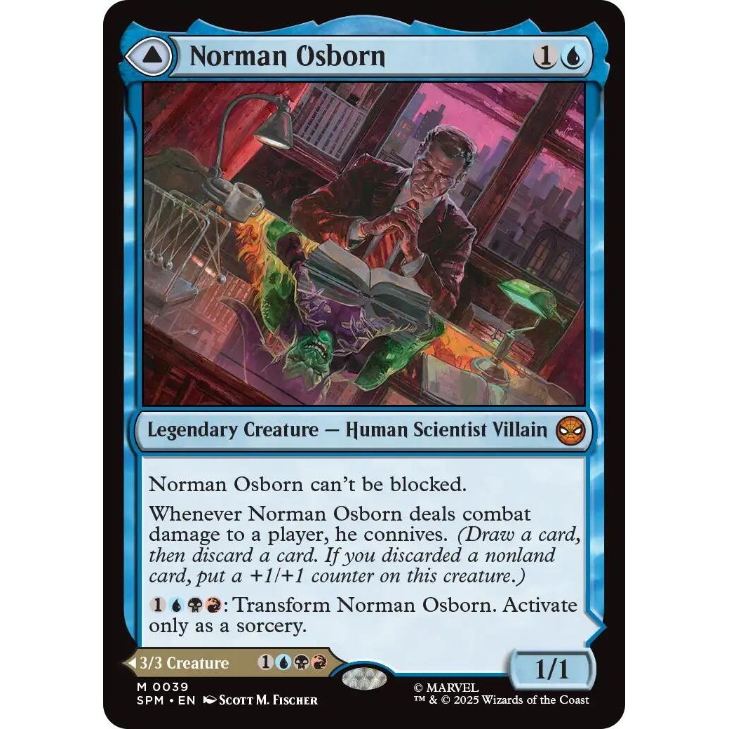 Image for Norman Osborn (39) (SPM) - Magic: The Gathering