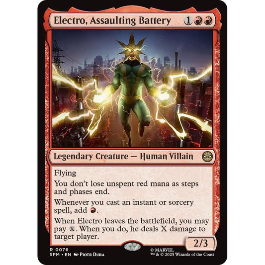 Image for Electro, Assaulting Battery (76) (SPM) - Magic: The Gathering
