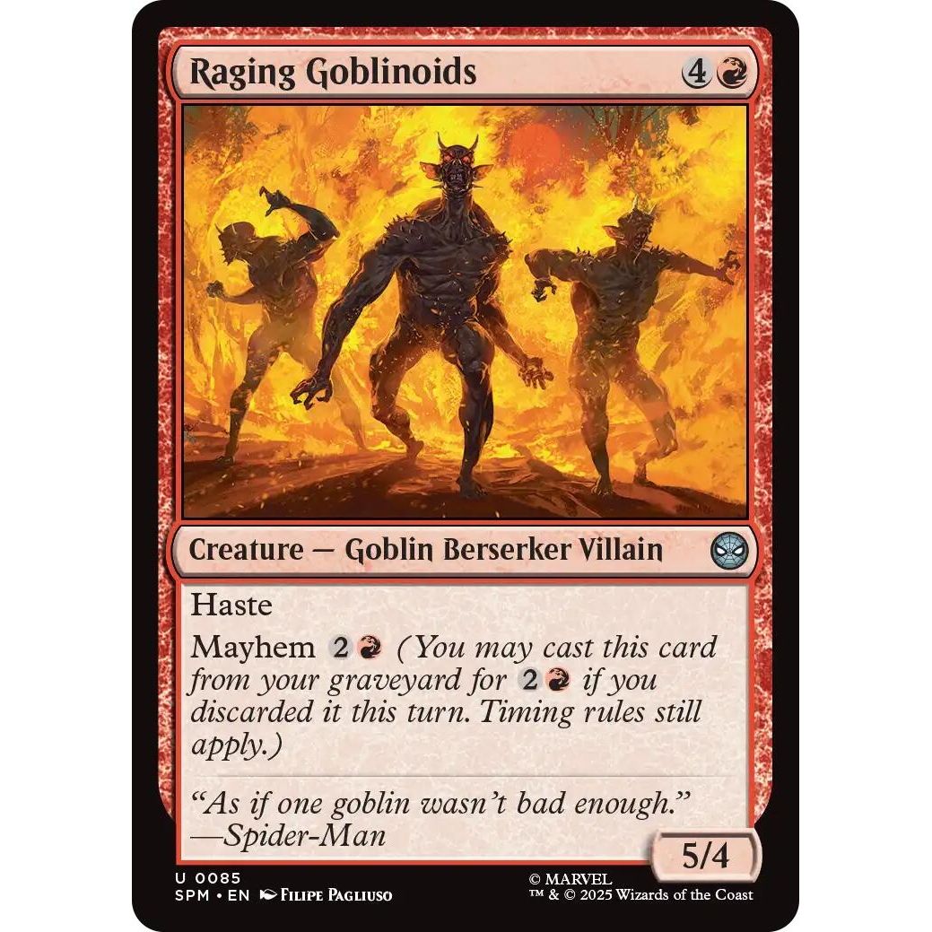 Image for Raging Goblinoids (85) (SPM) - Magic: The Gathering
