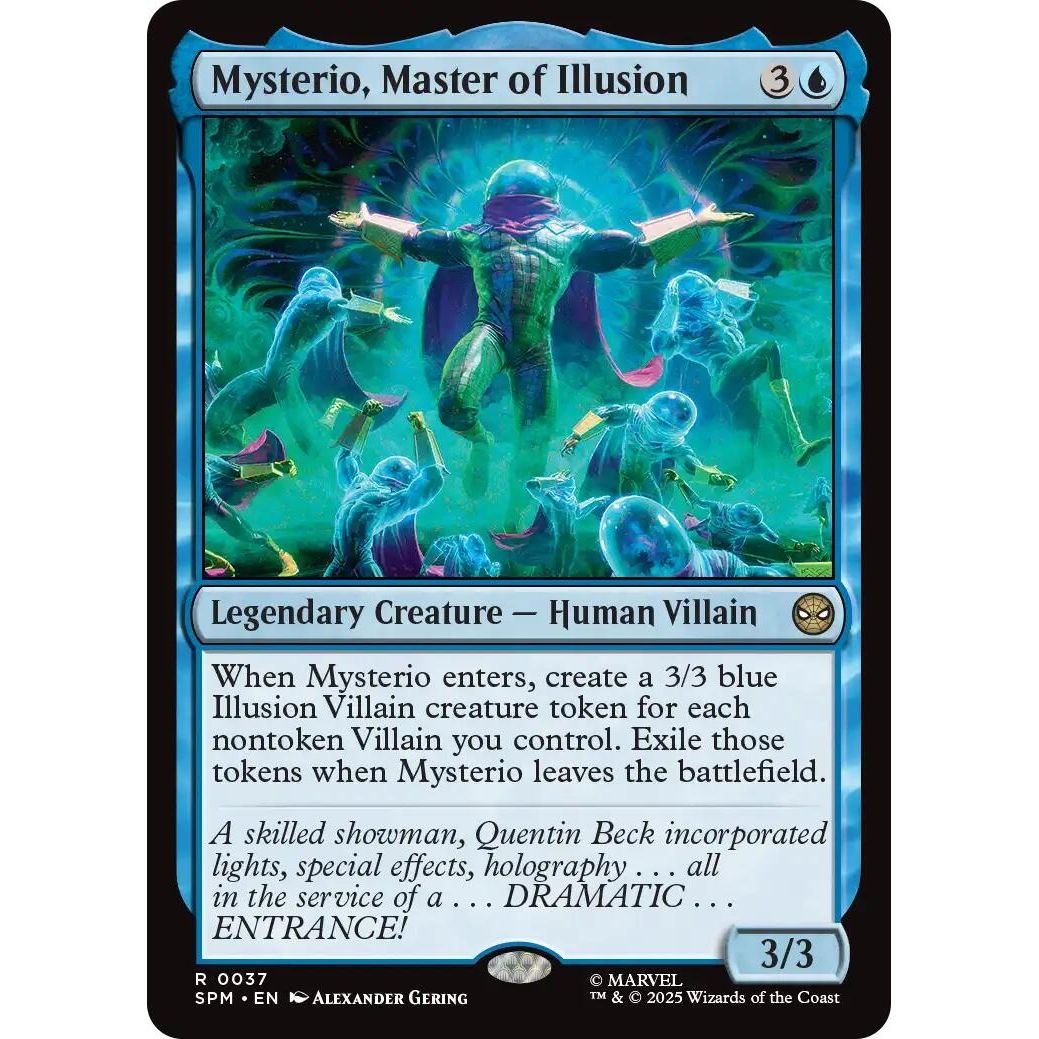 Image for Mysterio, Master of Illusion (37) (SPM) - Magic: The Gathering