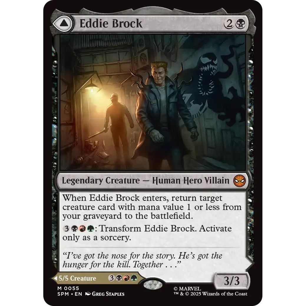 Image for Eddie Brock (55) (SPM) - Magic: The Gathering