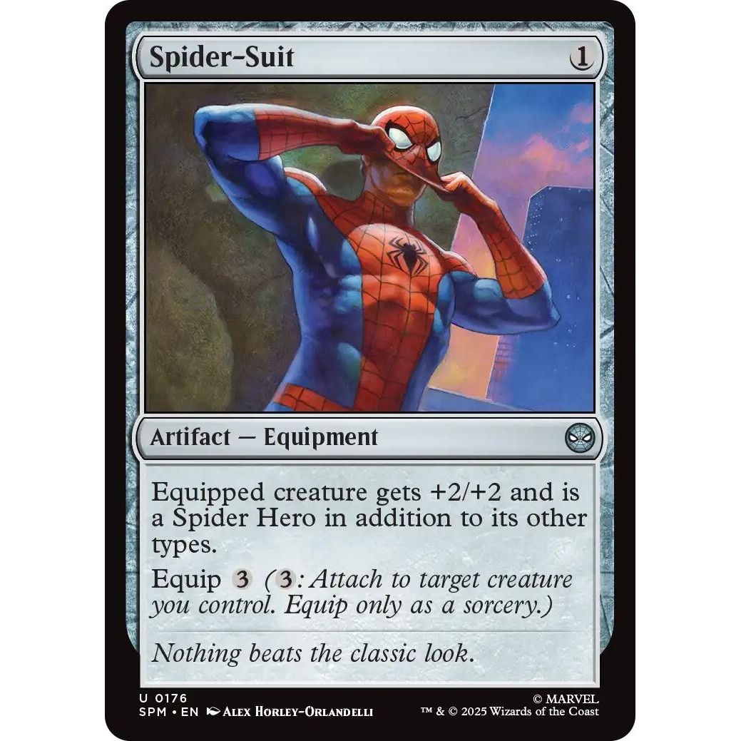 Image for Spider-Suit (176) (SPM) - Magic: The Gathering