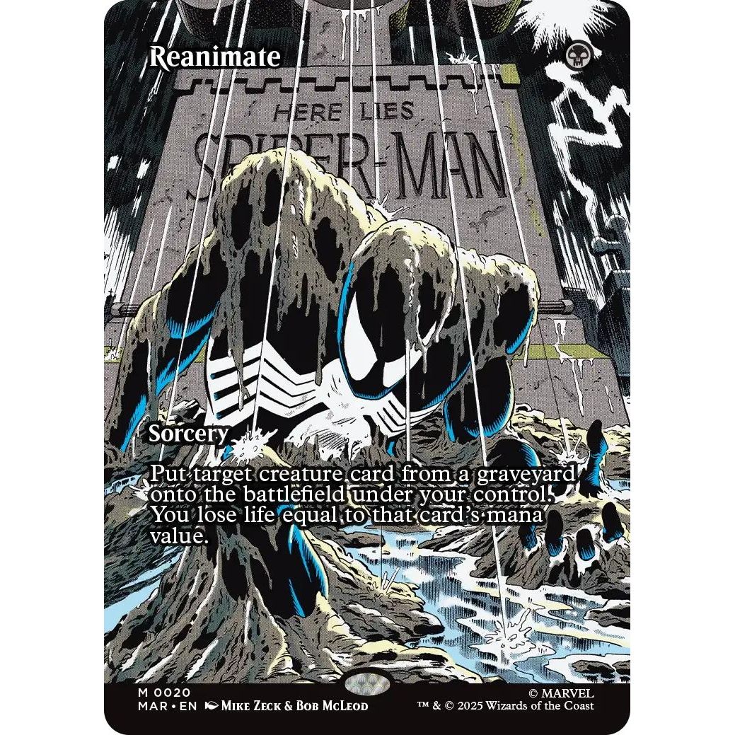 Image for Reanimate (Borderless) (20) (MAR) - Magic: The Gathering
